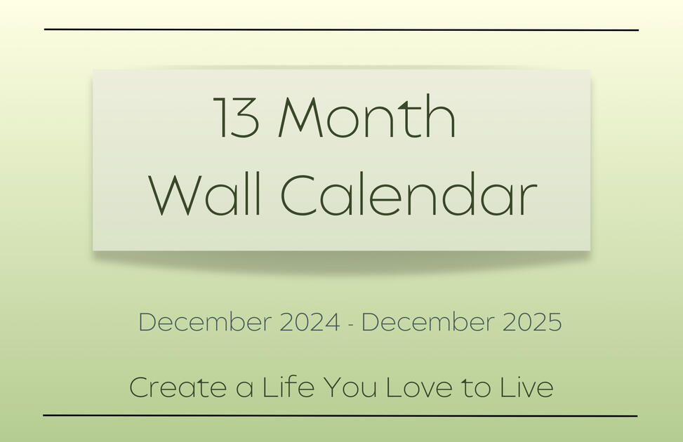 18 Mo Wall Calendar, Simple